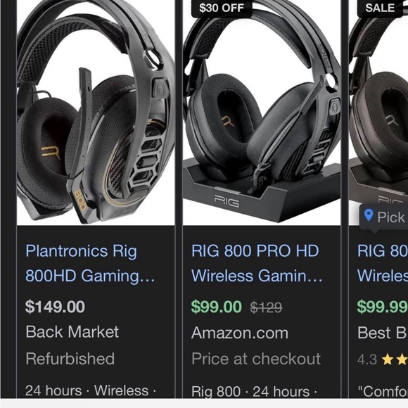 RIG 800hd wireless headpset unopened box. brand new - Picture 2 of 4